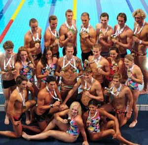 l'équipe de france de natation 2010